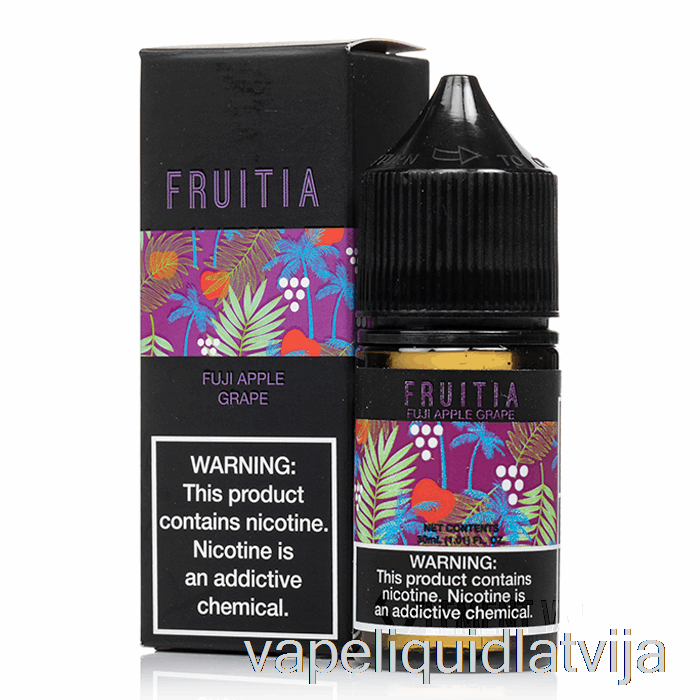 Fuji Apple Grape - Fruitia Salts - 30ml 35mg Vape šķidrums